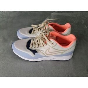 Nike Air Max 1 Ultra 2.0 SE Womens Sneakers White Red Blue 881103-102 US 7.5